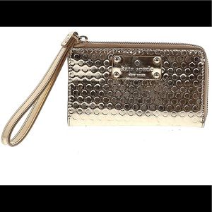 Kate Spade Gold Wristlet
